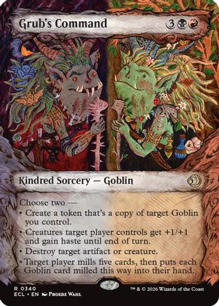 Grub's Command (Showcase) [Lorwyn Eclipsed]