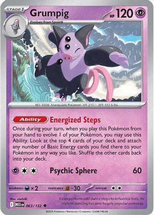 Grumpig - 63/null [ME01: Mega Evolution]