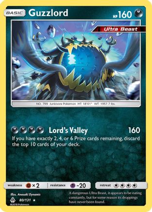 Guzzlord - 80/131 [SM - Forbidden Light] Reverse Holofoil