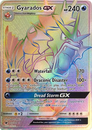 Gyarados GX (Secret) - 112/111 [SM - Crimson Invasion] Holofoil