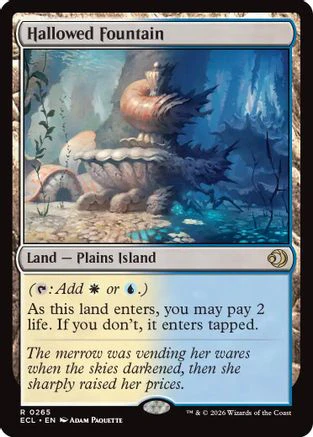 Hallowed Fountain [Lorwyn Eclipsed] Foil