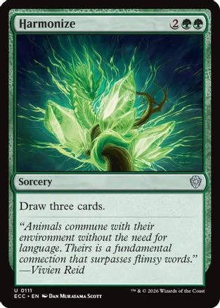 Harmonize [Commander: Lorwyn Eclipsed]