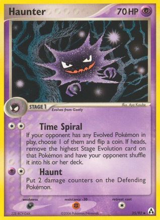 Haunter - 35/92 [Legend Maker] Reverse Holofoil