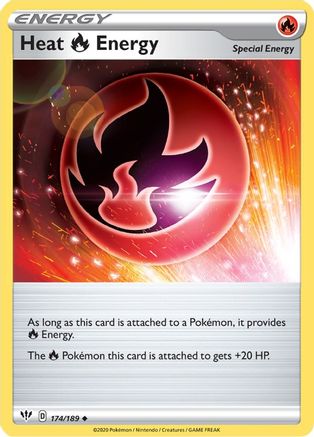 Heat R Energy - 174/189 [SWSH03: Darkness Ablaze]