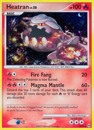 Heatran - 3/106 [Arceus] Holofoil