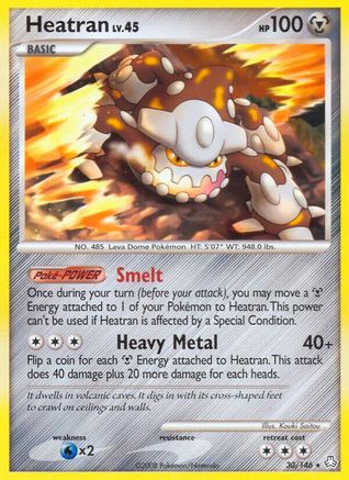 Heatran (30) - 30/106 [Legends Awakened]