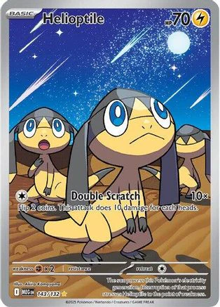 Helioptile - 143/132 [ME01: Mega Evolution] Holofoil