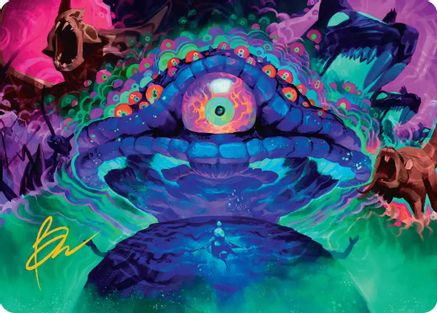Humongous Fungus Art Card (Gold-Stamped Signature) [Art Series: Teenage Mutant Ninja Turtles]