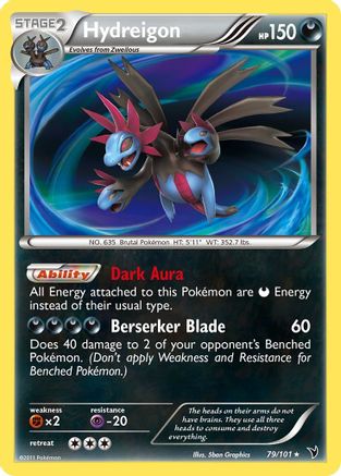 Hydreigon - 79/101 [Noble Victories] Holofoil