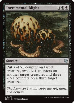 Incremental Blight [Commander: Lorwyn Eclipsed]