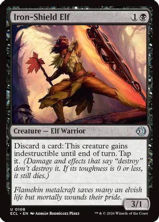 Iron-Shield Elf [Lorwyn Eclipsed]