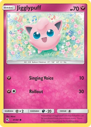 Jigglypuff - 41/68 [Hidden Fates]