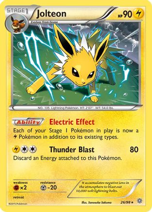 Jolteon - 26/106 [XY - Ancient Origins] Reverse Holofoil