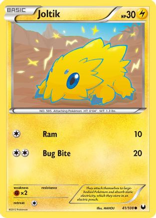 Joltik (41) - 41/99 [Dark Explorers] Reverse Holofoil