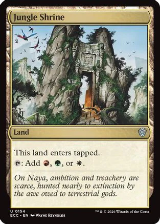 Jungle Shrine [Commander: Lorwyn Eclipsed]