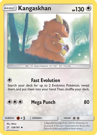 Kangaskhan - 128/181 [SM - Team Up] Reverse Holofoil
