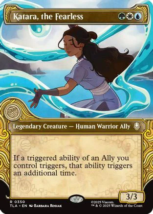Katara, the Fearless (Showcase) [Avatar: The Last Airbender] Foil