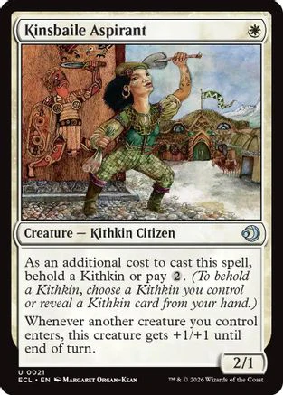 Kinsbaile Aspirant [Lorwyn Eclipsed] Foil