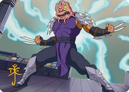 Krang & Shredder Art Card (Gold-Stamped Signature) [Art Series: Teenage Mutant Ninja Turtles]