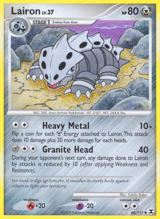 Lairon - 44/106 [Rising Rivals] Reverse Holofoil