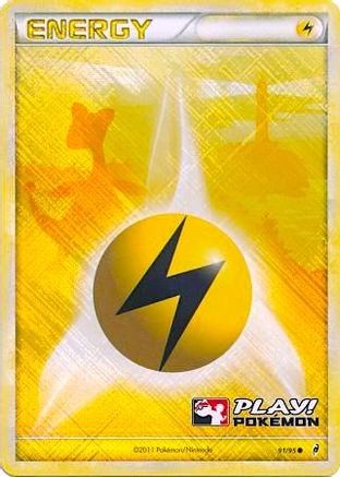 Lightning Energy - 91/95 (Play! Pokemon) [League & Championship Cards] Holofoil