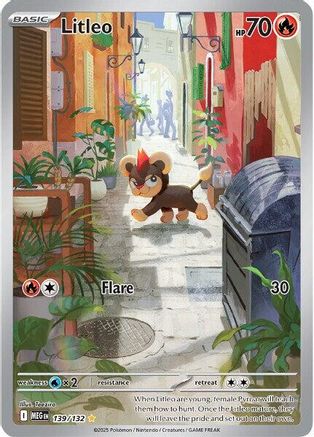 Litleo - 139/132 [ME01: Mega Evolution] Holofoil