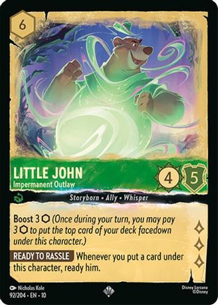 Little John - Impermanent Outlaw (92/204) - Whispers in the Well Cold Foil