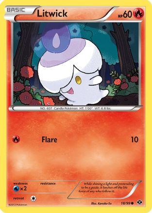 Litwick - 18/99 [Next Destinies] Reverse Holofoil