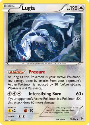 Lugia - 78/124 [XY - Fates Collide]
