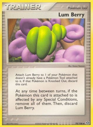 Lum Berry - 78/107 [Emerald] Reverse Holofoil