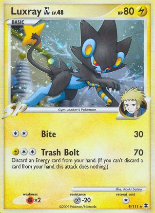 Luxray GL - 9/106 [Rising Rivals] Reverse Holofoil