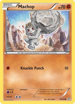 Machop - 40/83 [Generations] Reverse Holofoil