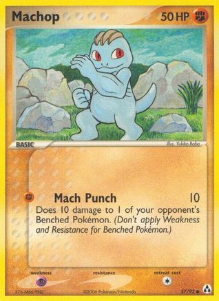Machop - 57/92 [Legend Maker] Reverse Holofoil