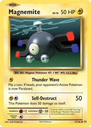 Magnemite - 37/108 [XY - Evolutions]