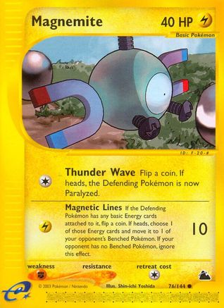 Magnemite - 76/144 [Skyridge] Reverse Holofoil