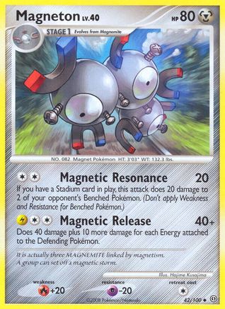 Magneton (42) - 42/106 [Stormfront] Reverse Holofoil