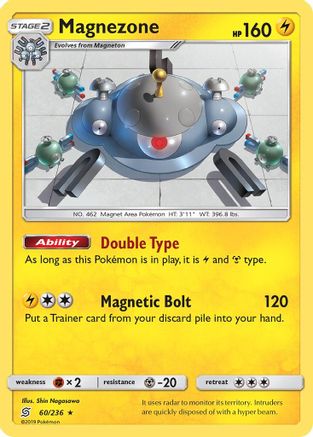 Magnezone - 60/236 [SM - Unified Minds] Holofoil
