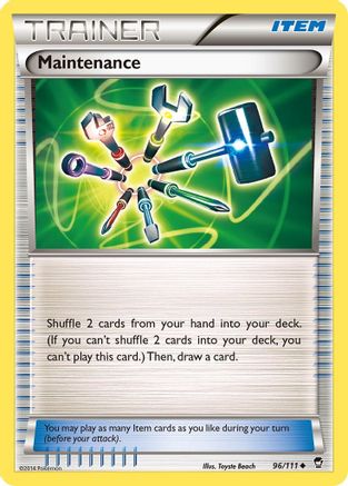 Maintenance - 96/106 [XY - Furious Fists]