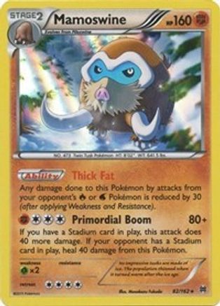 Mamoswine - 82/106 [XY - BREAKthrough] Reverse Holofoil