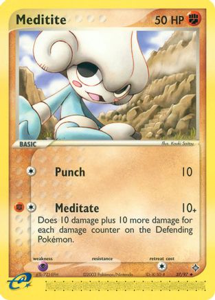 Meditite - 37/97 [Dragon]