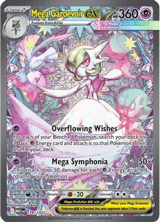 Mega Gardevoir ex - 178/132 [ME01: Mega Evolution] Holofoil