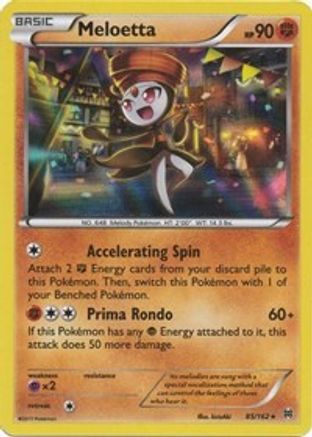 Meloetta - 85/106 [XY - BREAKthrough] Reverse Holofoil