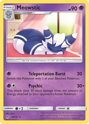 Meowstic - 45/131 [SM - Forbidden Light]