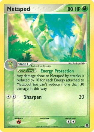 Metapod - 39/112 [FireRed & LeafGreen]