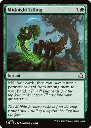 Midnight Tilling [Lorwyn Eclipsed] Foil