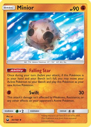 Minior - 83/168 [SM - Celestial Storm] Reverse Holofoil