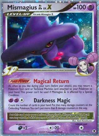 Mismagius GL Lv.X - 110/106 [Rising Rivals] Holofoil