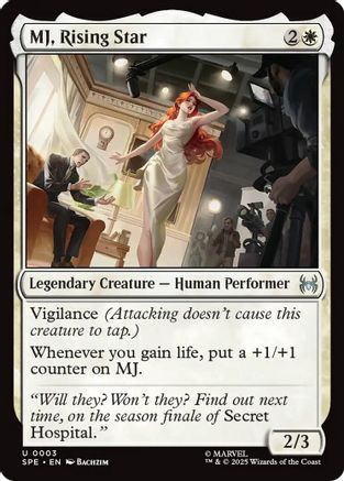 MJ, Rising Star [Marvel's Spider-Man: Eternal-Legal] Foil