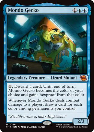 Mondo Gecko [Teenage Mutant Ninja Turtles] Foil