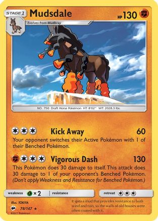 Mudsdale - 78/147 [SM - Burning Shadows]